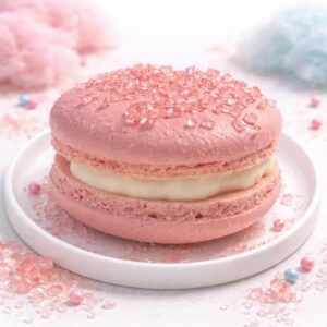 macaron barbe à papa "lindsey"