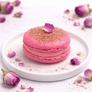 macaron rose "florence"
