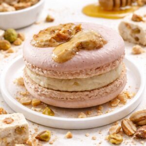 macaron nougat "aucéane"