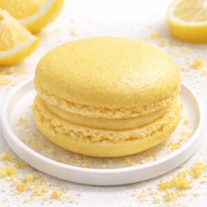 macaron citron intense "layann"