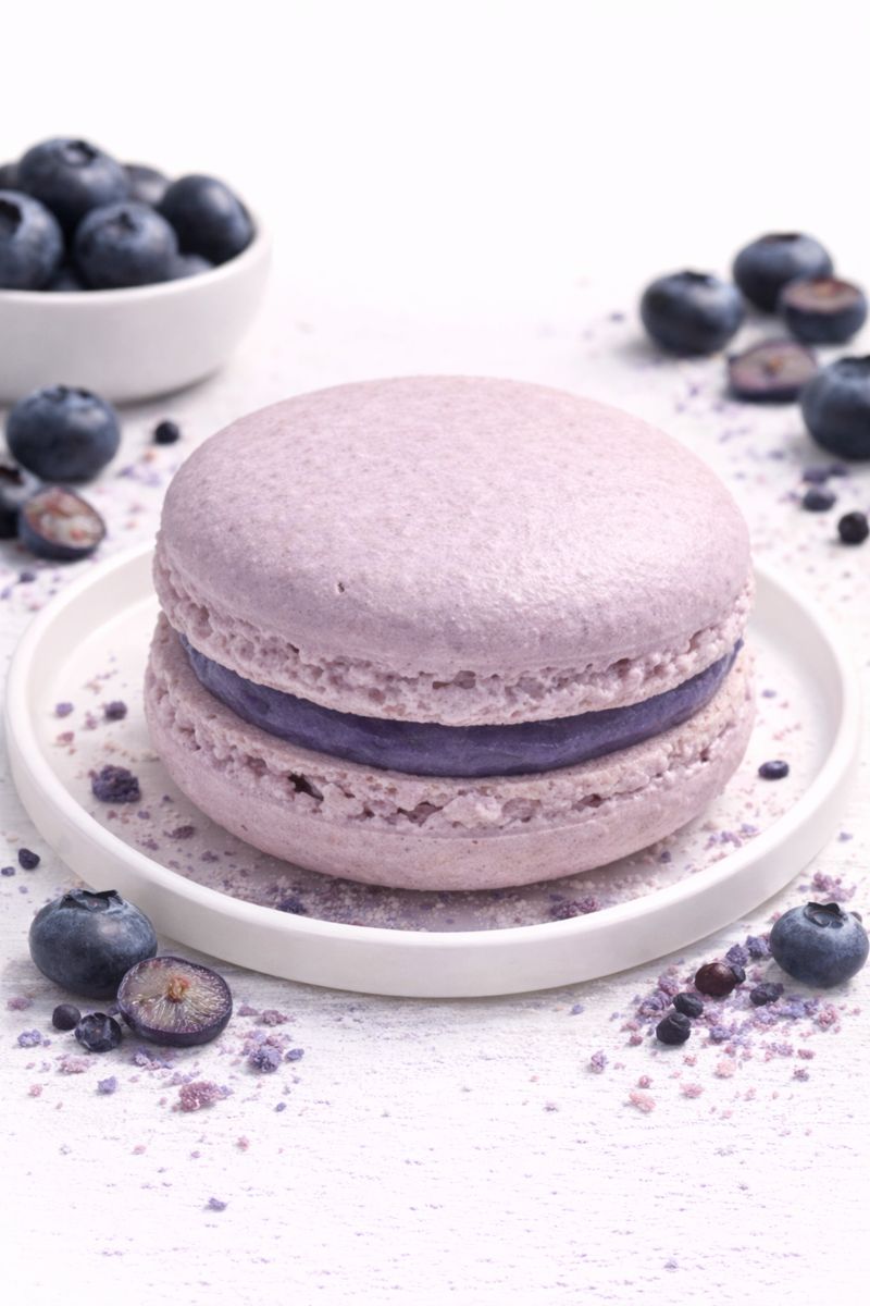 macaron myrtille "lycia" macaron myrtille "lycia"