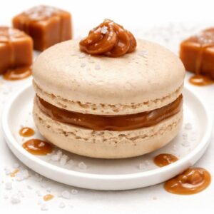 macaron caramel beurre salé "sabrina"