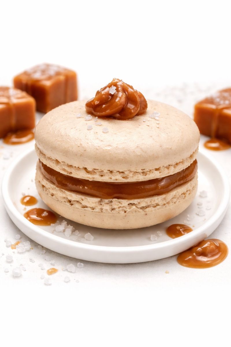 macaron caramel beurre salé "sabrina" macaron caramel beurre salé "sabrina"