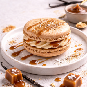 macaron vanille caramel "genna"