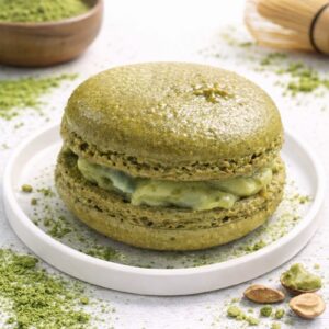macaron thé matcha "gilles"