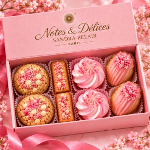 coffret pâtissier rose notes & délices 8